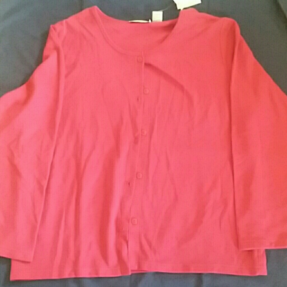 Size 2X women's long sleeve top NWT